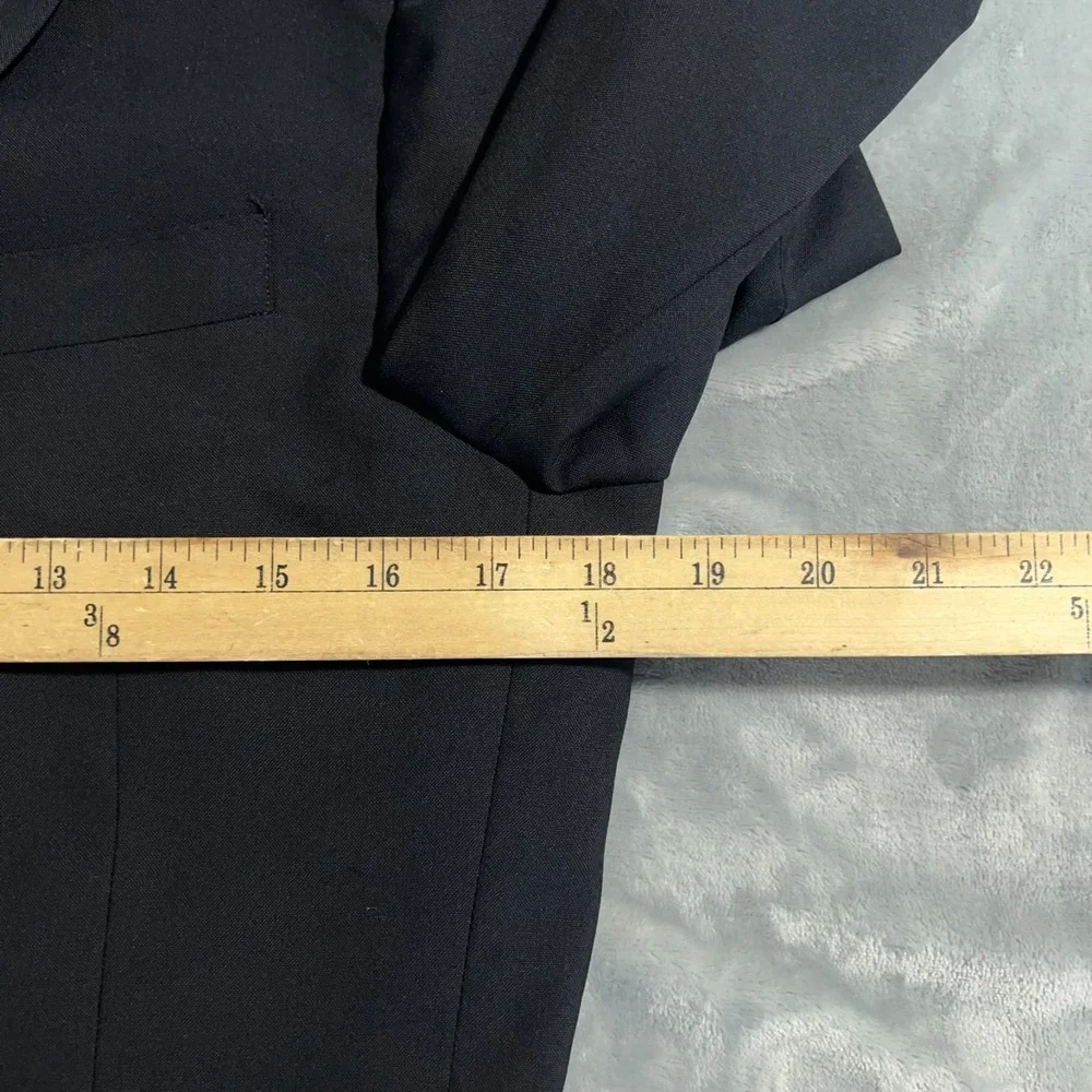 J Crew Ludlow Suit Jacket Mens 36S Loro Piana Wool Deep Navy Blue Blazer Slim